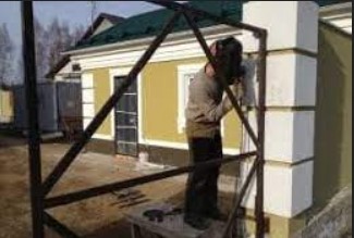 Монтаж ворот